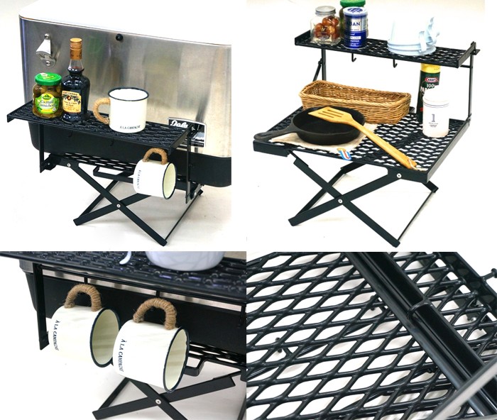 ネーチャートーンズ マルチスタンド The Folding Multi Stand II パールブラック MSII-B