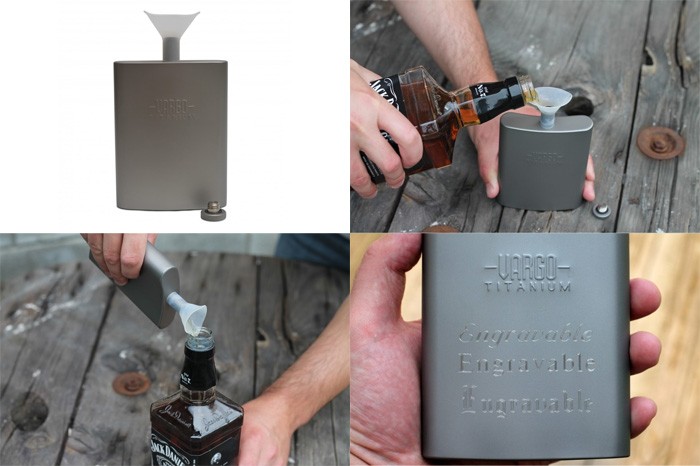 バーゴ VARGO チタニウム ファンネルフラスコ T-447