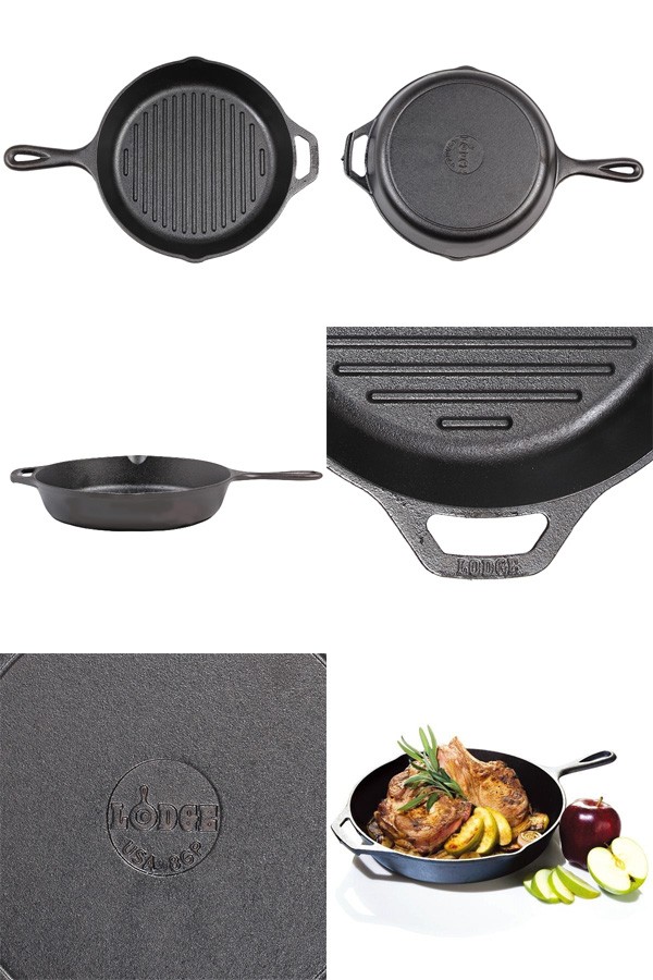 ロッジ LODGE ロジック グリルパン 10 1/4インチ L8GP3 19240034000010