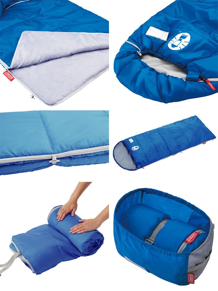 コールマン Coleman 子供用寝袋 スクールキッズ/C10 ブルー 2000027268