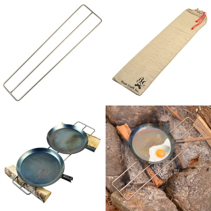 ブッシュクラフト たき火ゴトク L (純チタン中空パイプ) 10-03-orig-0005