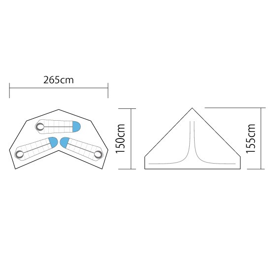 ニュートラルアウトドア GEテント3.0 インナールーム NT-TE05 31413