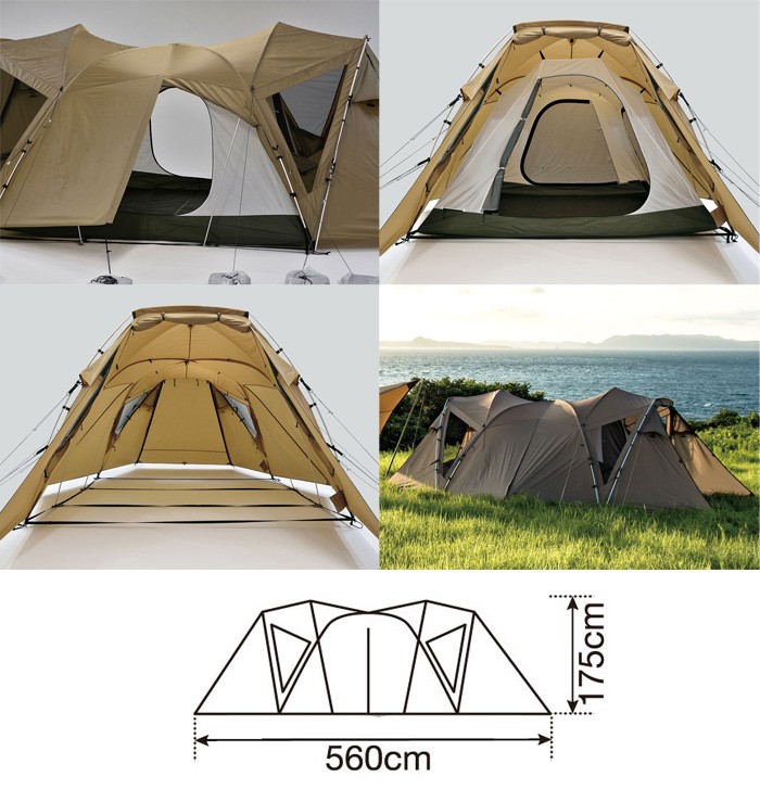 スノーピーク テント ヴァール Pro.air 4 SD-650