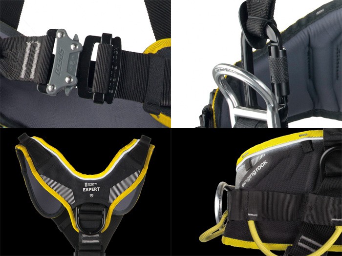 シンギングロック singing rock フルボディハーネス エキスパート 3D スピードバックル SR0912