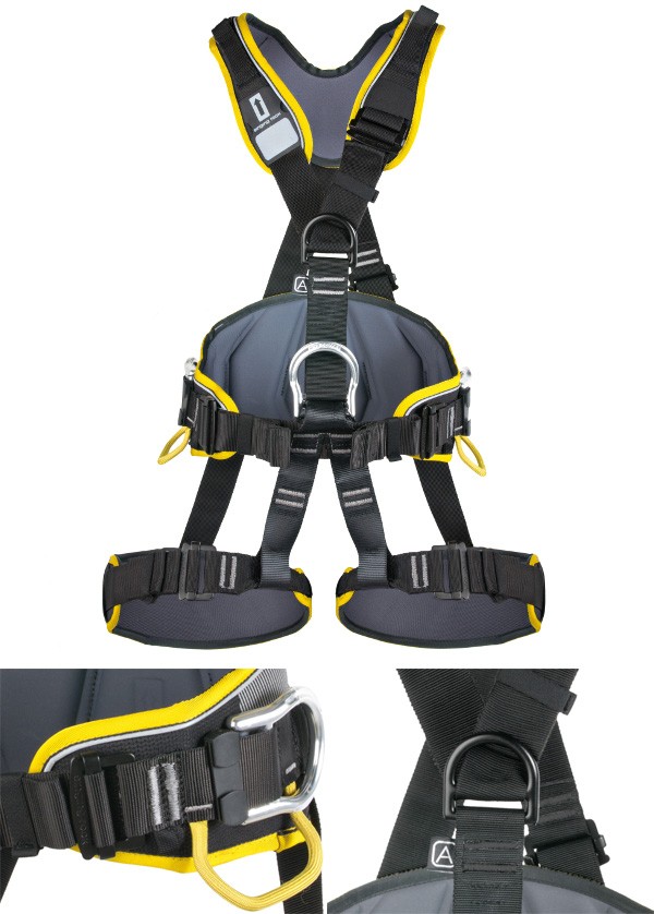 シンギングロック singing rock フルボディハーネス プロフィワーカー 3D スタンダードバックル