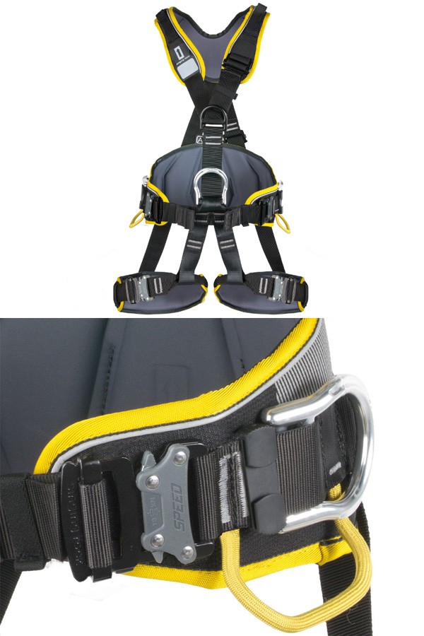 シンギングロック singing rock フルボディハーネス プロフィワーカー 3D スピードバックル