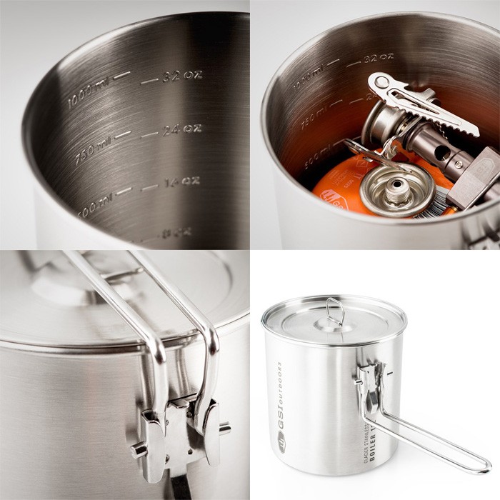 ジーエスアイ GSI グレイシャーステンレスボイラー 1.1L 11872024013000