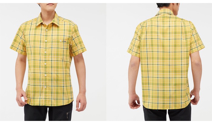 モンベル WIC.ライト シングルポケット ショートスリーブシャツ Men's 1114282