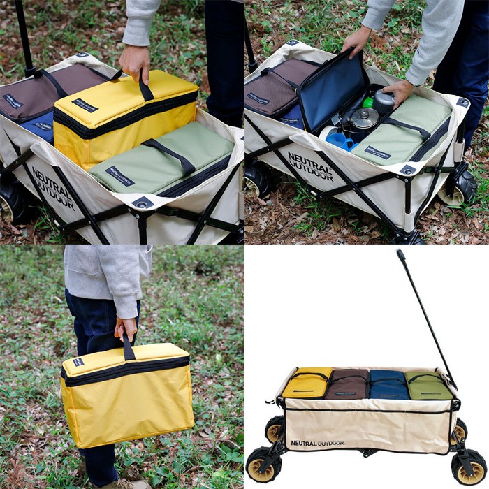 ニュートラルアウトドア WGソフトコンテナー 4pcs set NT-WG01 43649