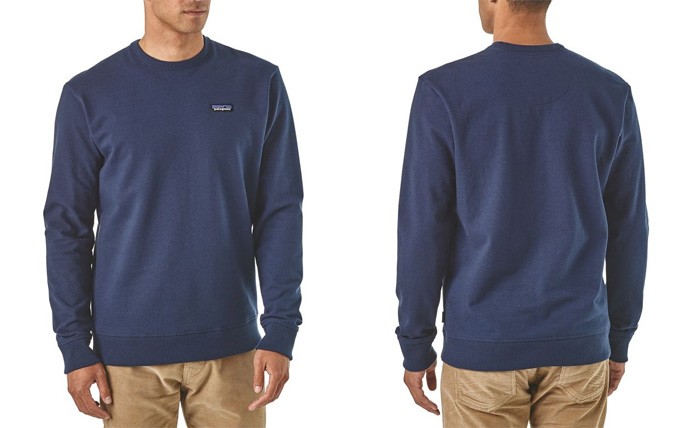 パタゴニア メンズ P-6ラベル アップライザル クルー スウェットシャツ クラシックネイビー 39543