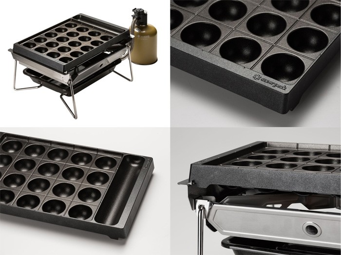 スノーピーク 雪峰苑 たこ焼きプレート CS-356