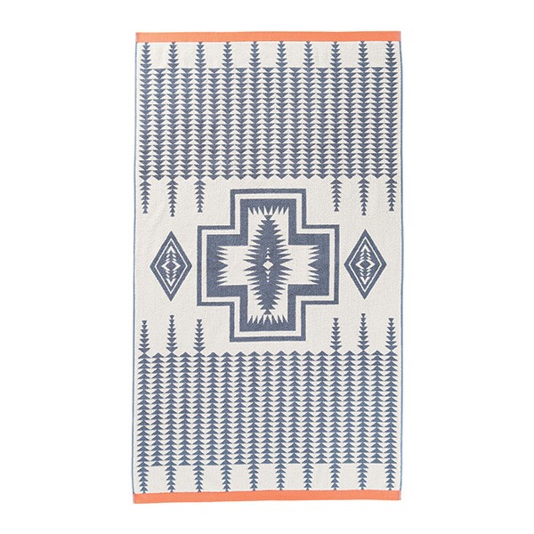 ペンドルトン PENDLETON オーバーサイズハーディング ジャガードタオル XB233 ハーディングスレイト 55167 19373184167000