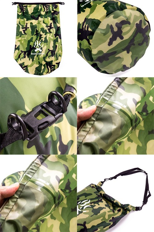 ブッシュクラフト ドライバッグ 30L カモ