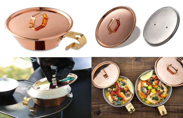 ファイヤーサイド コッパーシェラカップリッド