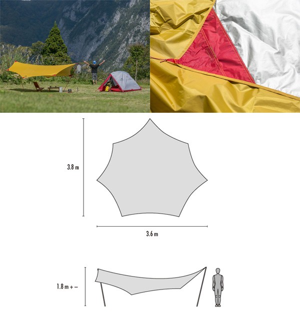 MSR ランデブーサンシールド 120 ウィング 37014