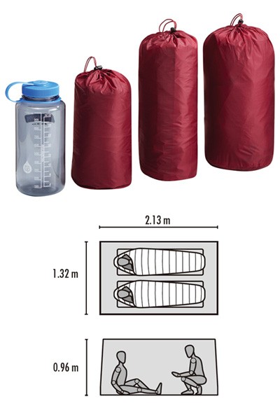 MSR スルーハイカー メッシュハウス 2 37019