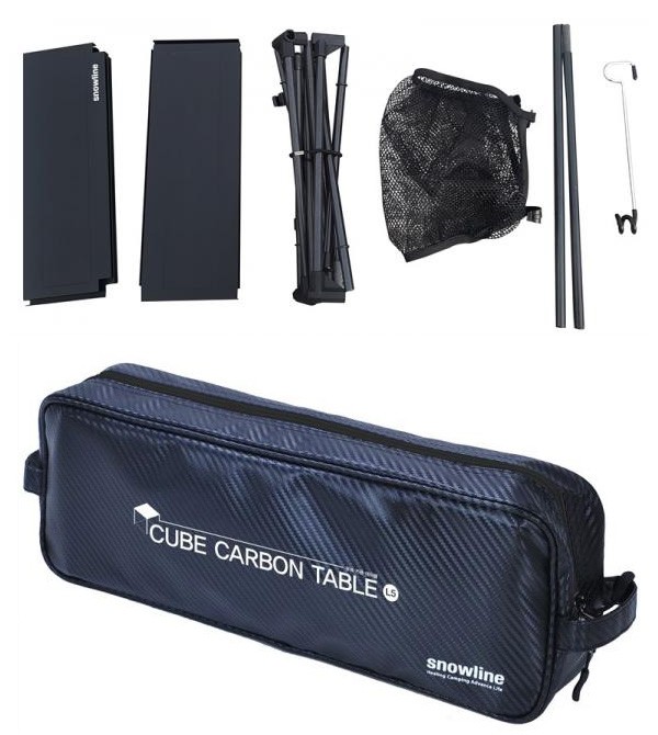 スノーライン snowline キューブカーボンーテーブル L5 13186