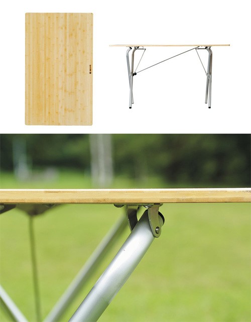 スノーピーク ワンアクションテーブルロング竹 LV-015TR