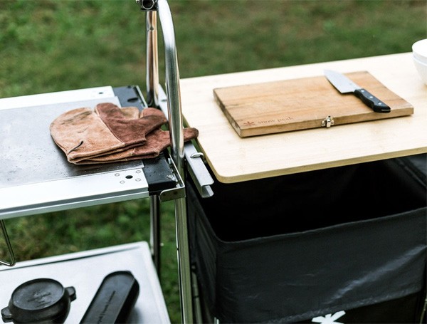 スノーピーク ステンレスキッチンテーブルサイドコネクション LV-313