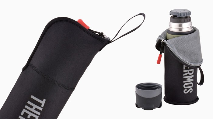 サーモス 山専ボトル専用ポーチ FFX-751Pouch ブラックグレー 0811800112