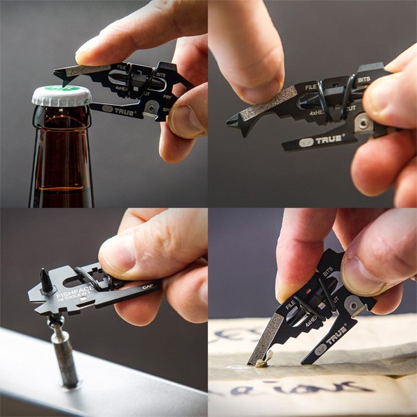 トゥルーユーティリティー フィッシュフェイス キーリングパック 14623