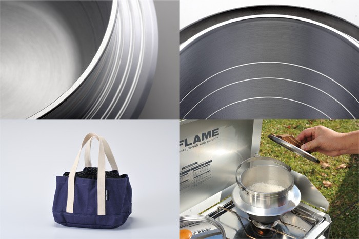 ユニフレーム キャンプ羽釜 5合炊き 660201