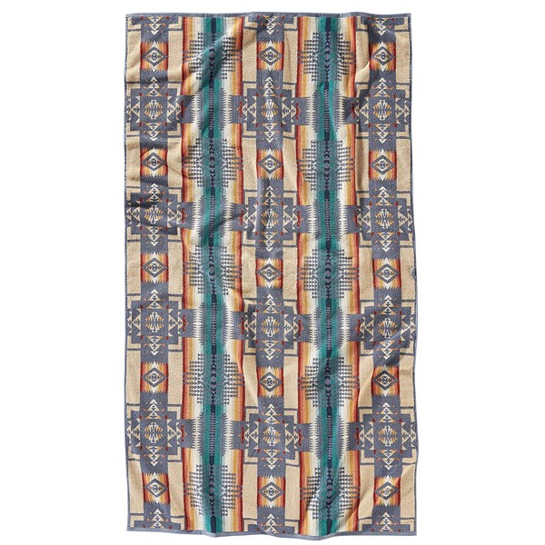 ペンドルトン PENDLETON ジャガードバスタオルオーバーサイズ XB233 チーフジョセフスレート 53803 19373185803000