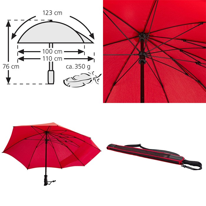 ユーロシルム EuroSCHIRM スウィングバックパック レッド 19570019002000