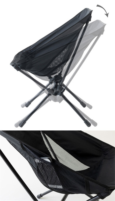 オガワ ogawa ツーアングルチェア S ブラック 1912