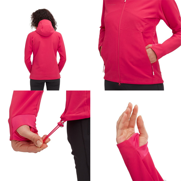 マムート Macun SO Hooded Jacket AF Women ハイウェイ ユーロMサイズ（日本L）1011-00800-0400 