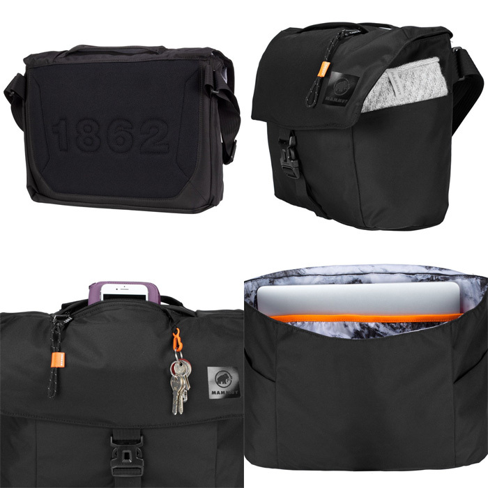 マムート Xeron Messenger エクセロン メッセンジャー 14L ブラック 2810-00170-0001