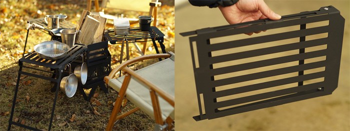 ネイチャートーンズ タワーオブボンファイヤー オプションテーブル 耐熱ブラック OPTB-B