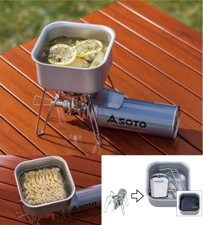 ソト SOTO ミニマルクッカー角 ST-3108