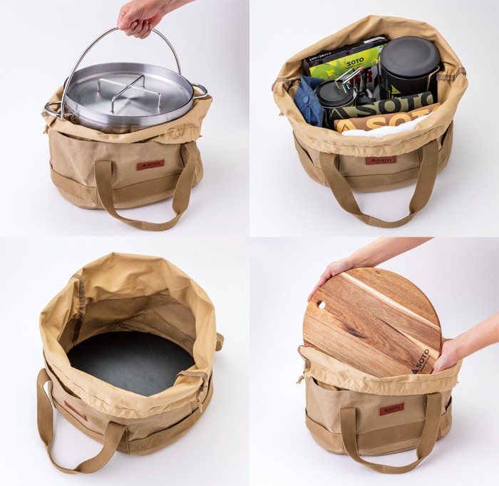 ソト SOTO 帆布フリーバッグ ST-6401