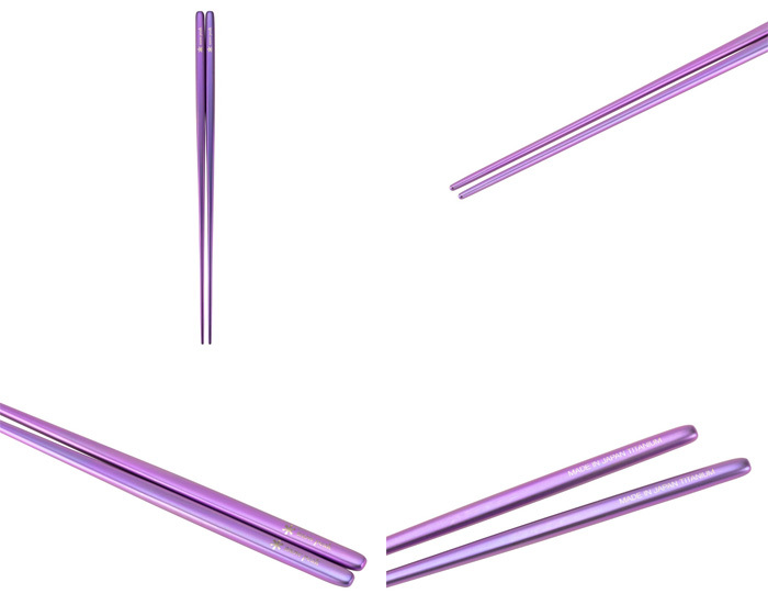 スノーピーク snow peak チタン先細箸 パープル SCT-115-PL