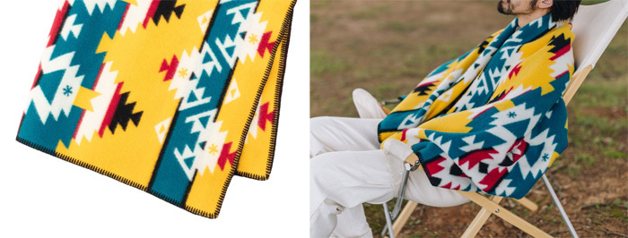 スノーピーク×ペンドルトン Doublesize Muchacho Blanket One Yellow ダブルサイズ ムチャチョブランケット ワン イエロー SI-20AU001YL