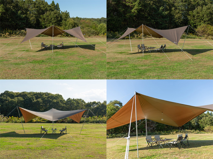 スノーピーク HDタープ “シールド” メーヴェ L 6人用 TP-511