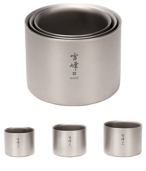 スノーピーク スタッキングマグ雪峰 M400 TW-126