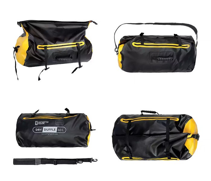 シンギングロック ドライ・ダッフル 60L ブラック SR0844
