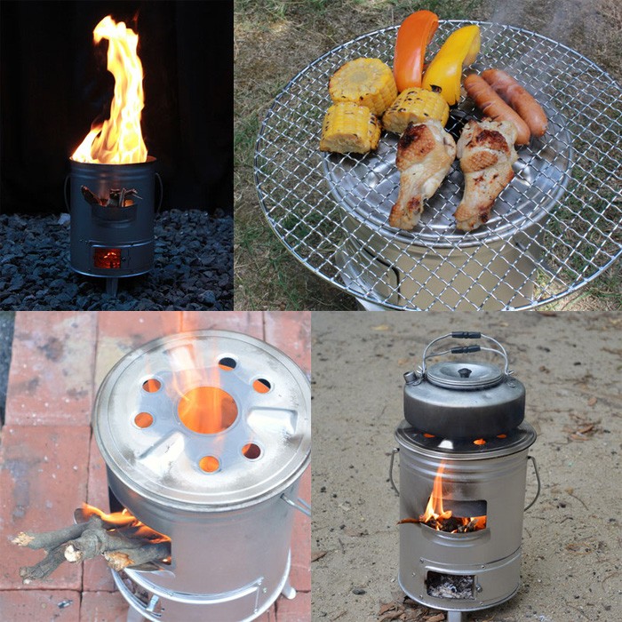 タブ tab. マルチに使える缶ストーブ