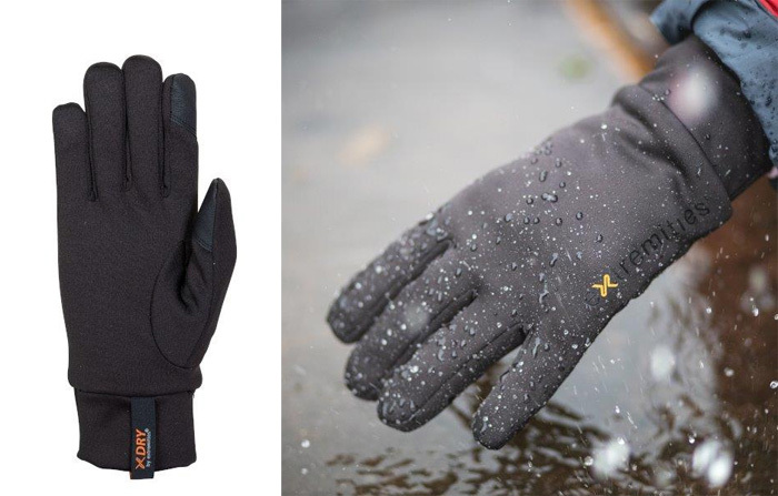 エクストリミティーズ ウォータープルーフパワーライナーグローブ タッチ ブラック 22WPG-T