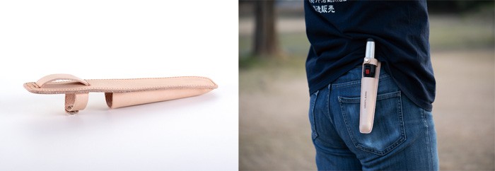 ユニフレーム スティックターボ II レザーホルスター 632055