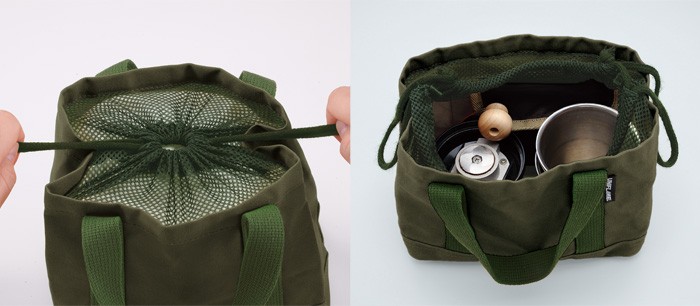 ユニフレーム ちびパンケース カーキグリーン 661345