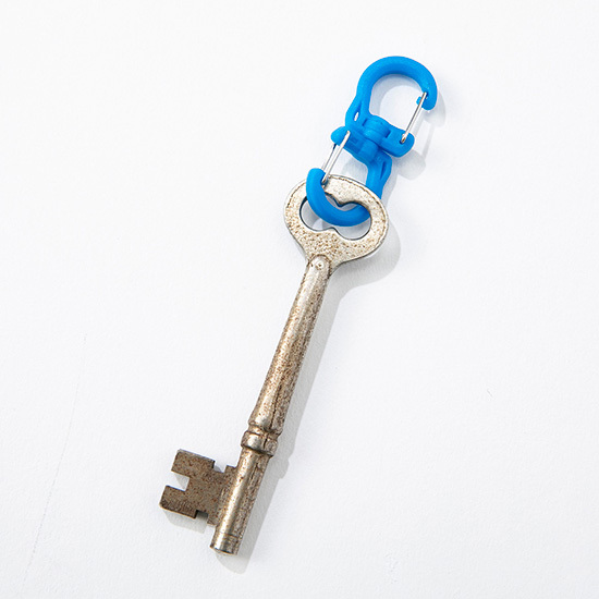 クレイジークリーク ダブルカラビナ Sサイズ 4パックス ブルー 12598001002003