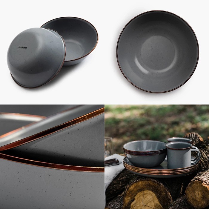 ベアボーンズリビング エナメルボウル 2個セット 20235022002000