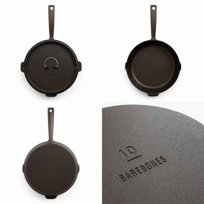 ベアボーンズ オールインワン キャストアイアンスキレット 10インチ 20235037000010