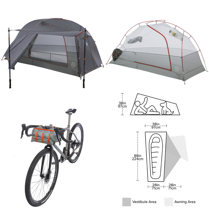 ビッグアグネス コッパースプール HV UL1 バイクパック THVCSBP121