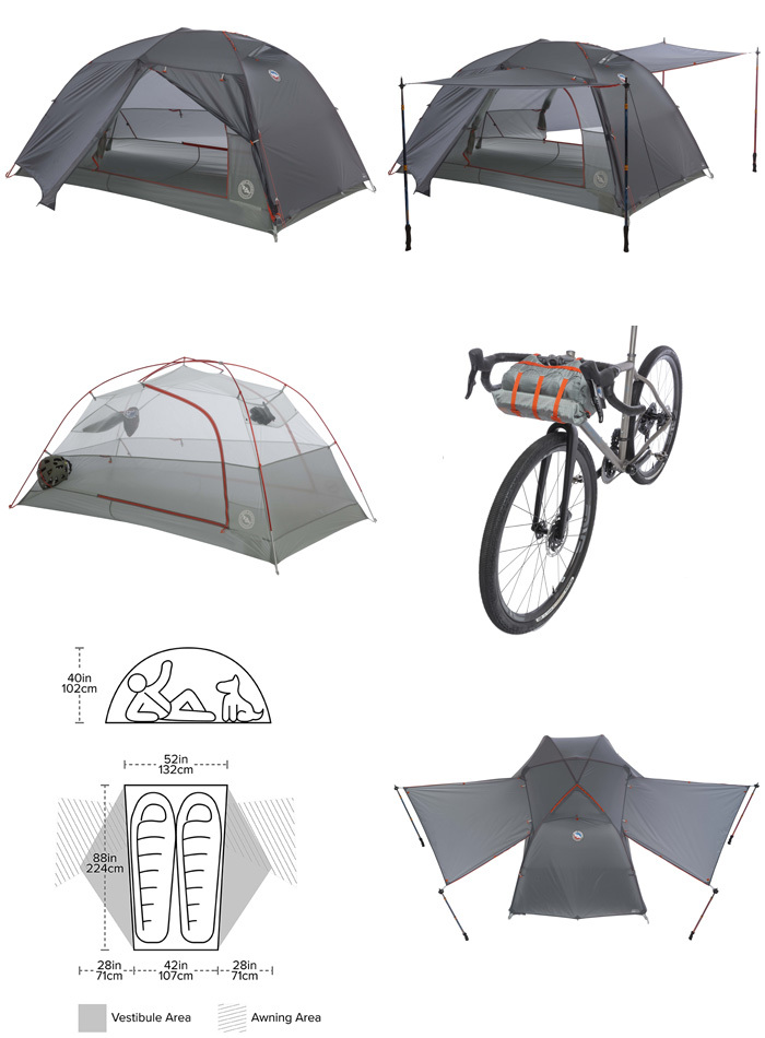 ビッグアグネス コッパースプール HV UL2 バイクパック THVCSBP221