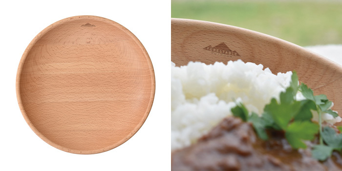 フォレスタブル FORESTABLE ラウンドディッシュ M ECZ205