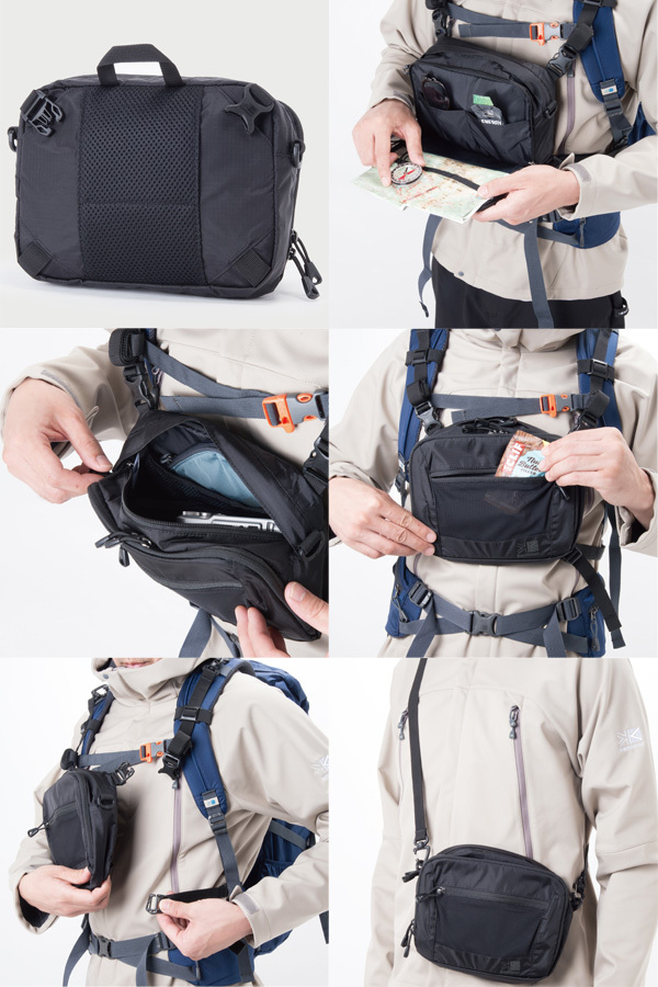 カリマー karrimor TC フロントバッグ ブラック 501071-9000